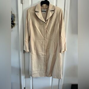 Randolph Duke Beige Coat with Black Piping